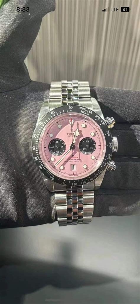 tudor prenk|tudor chrono pink qr code.